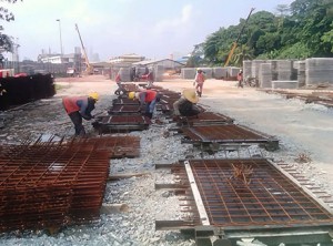 Besraya Eastern Extension – Precast Half Slab Works P11